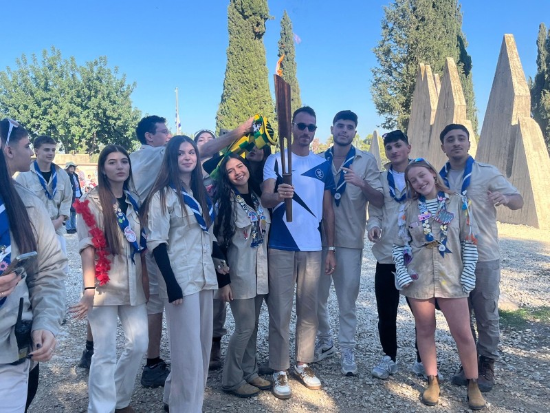 The Maccabiah 2026 Torch Journey Has Officially Begun